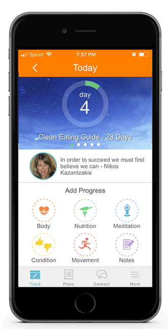 Ordering a recommended supplement in the MB360 app