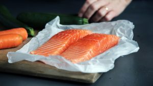 Salmon contains vitamin D